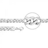 Der Kettenmacher Herren Armband Sterling-Silber 925 in 21 cm - P8-21S